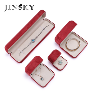 Velvet Jewelry Box Multi Size Colorful <b>Ring</b> <b>Necklace</b> Bracelet Bangle Bead Storage Box For Jewelry Display - Product Image 2
