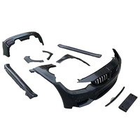 Kit de carrocería para Bmw F30 M3, Kit de carrocería para guardabarros delanteros de la Serie 3, falda lateral de parachoques delantero de PP