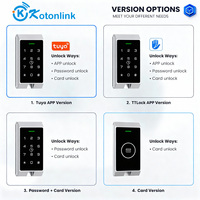 Application Tuya/TTLock, carte, mot de passe et NFC, serrure intelligente multi-déverrouillage pour casier