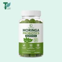 Complément alimentaire en gommes de Moringa probiotiques de qualité supérieure, marque privée, vente en gros OEM