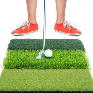 3 in 1 çoklu salıncak deneyimi için yüksek kaliteli golf pratik mat isabet