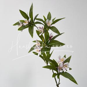 Water Stone Banyan Artificial <b>Flowers</b> <b>Single</b> Branch High Simulation Plastic Silk Wedding Decorations - Product Image 4