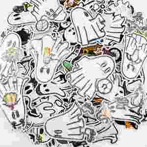 Patchs brodés thermocollants fantômes mignons pour Halloween - Product Image 6