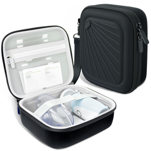 Inhalator <span class=keywords><strong>Spacer</strong></span> Tas Compatibel Met Compacte Draagbare Draagbare Inhalator Vernevelaar Of Astma-Inhalator Draagtas - Product Image 1