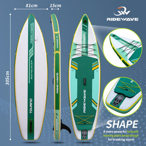 Ridewave Bán hàng nóng câu cá Inflatable Kayak sup Board <span class=keywords><strong>Paddle</strong></span> Board lướt paddleboards 10'6*32 "* 6" với bơm mái chèo - Product Image 2