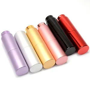 Bouteilles d'atomiseur de parfum de couleurs personnalisées de 20ml, Mini vaporisateur Portable rechargeable vide