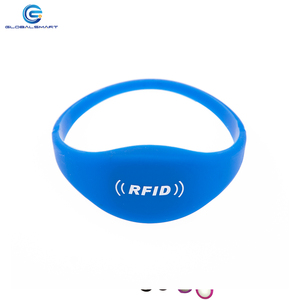 Sistema de pago ajustable a prueba de agua personalizado, pulsera de silicona RFID para eventos de festivales, <span class=keywords><strong>entradas</strong></span> para conciertos - Product Image 2