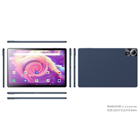 Tablet PC Android 16 con pantalla táctil FHD de 14 pulgadas, procesador Unisoc T7300 Octa Core de 2.2GHz, personalizada para uso educativo y laboral.