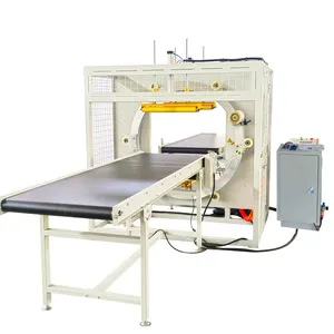 Door/Window/Aluminum Profile Automatic Horizontal Orbital Stretch Film Wrapper Packing Machine