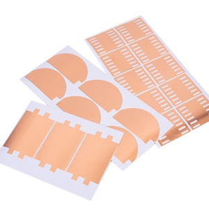 Tự dính Nano Carbon dẫn điện EMI che chắn lá đồng đĩa Dot chết cắt chịu nhiệt Acrylic băng dính - Product Image 2