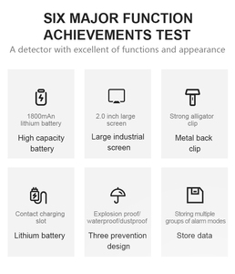 Pour Bosean Haute Qualité Portable Mutil Détecteur De Gaz 4in1 Portable Multiparamètre Analyseur De Gaz - Product Image 6