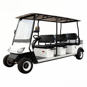 Carrito de Golf Eléctrico de 6 Plazas de Buena Calidad y Precio Económico, Batería de Plomo-Ácido de 60V, Vehículo Eléctrico de Golf para Alquiler - Product Image 2