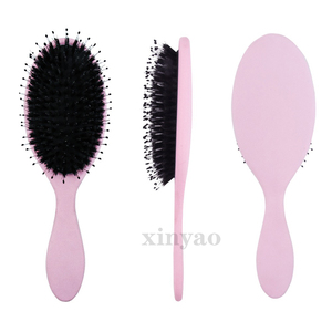 <span class=keywords><strong>Brosse</strong></span> à <span class=keywords><strong>cheveux</strong></span> à coussin d'air avec logo personnalisé, poils de sanglier doux et flexibles, <span class=keywords><strong>brosse</strong></span> démêlante <span class=keywords><strong>pour</strong></span> tous types de <span class=keywords><strong>cheveux</strong></span>, utilisation sèche ou humide - Product Image 5