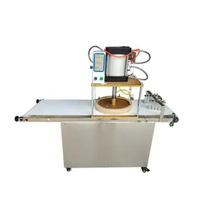 Machine de pressage de pâte commerciale et domestique 300 g Machine de fabrication de base de pizza à dessus ouvert automatique