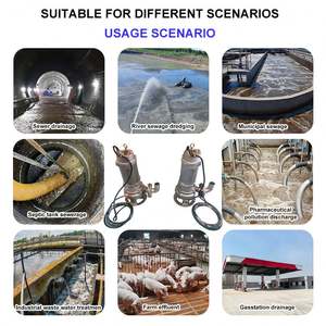 Bomba Centrífuga Sumergible para Aguas Residuales, de Hierro Fundido y Acero Inoxidable, Resistente a Ácidos y Álcalis, Bomba Química para Aguas Residuales - Product Image 4