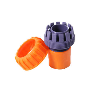 Connecteur rapide pour tuyau d'arrosage en plastique, diamètre intérieur de 1 pouce (25 mm), raccord pour tuyau d'eau, installation facile, connexion de vanne. - Product Image 1