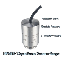 Vacuomètre HPM18V 10 Torr, capteur de vide d'air haute précision, transmetteur de pression absolue 1kPa KF16 4~20mA/0~10V/0~5V IP65/IP66