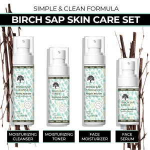 Ensemble de soins de la peau coréens de marque privée pour les peaux sensibles Soulagement naturel des rougeurs Crème de sérum pour le visage Inspiration acide hyaluronique Sève de bouleau - Product Image 2