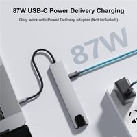 SYONG Estación de Conexión 8 en 1 Displaylink a Precio Inmejorable, RJ45 100Mbs, HDMI 4K, USB3.0, USB2.0, Tipo C, SD, TF, PD para Computadora Portátil