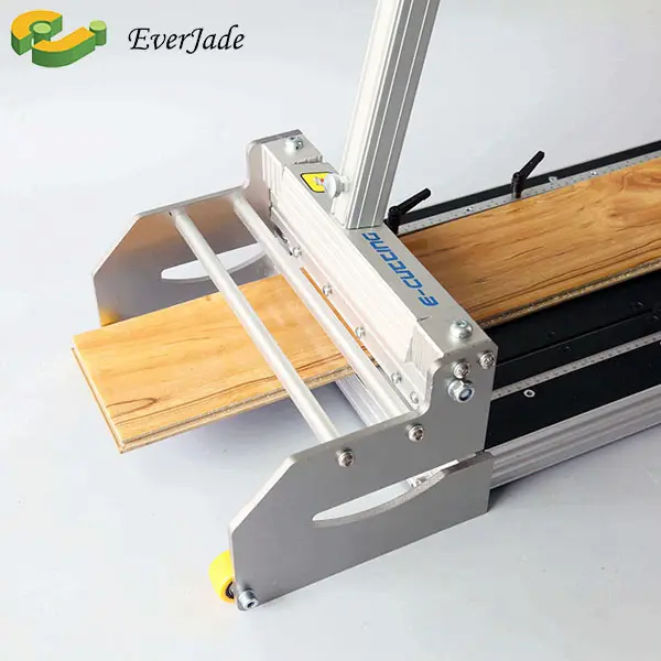 Everjade Cutter Bamboo Engneered Wooden Floor Linoleum Timber Gym Rubber Lvt Spc Plastic Pvc Vinyl Plank Laminate Floor Cutter