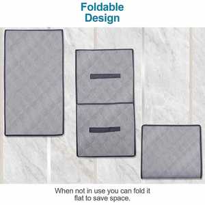 Underbed <b>Storage</b> Bag Large Under the Bed <b>Storage</b> <b>Bins</b> with Reinforced Handles Foldable Under Bed <b>Storage</b> Bags and Containers - Product Image 4