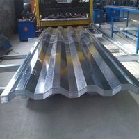 Tôle de toiture ondulée galvanisée en zinc avec protection contre la rouille pour toiture résidentielle