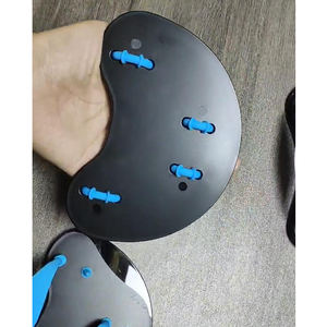 ไม้พายฝึกสำหรับเด็กและผู้ใหญ่สายรัดซิลิโคนครีบสำหรับฝึกมือสำหรับดำน้ำและดำน้ำดูปะการังฟรี - Product Image 4