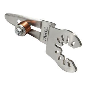 Accessoires pour outils <span class=keywords><strong>MultiMaster</strong></span>, lame de coupe droite en acier inoxydable avec butée de profondeur rigide, conception en Z pour des coupes nettes et lisses - Product Image 2