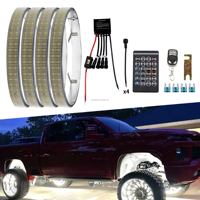 Nouvelles bandes lumineuses ultra haute densité à 8 rangées, blanc pur, pour camions, étanches IP68, autres accessoires d'éclairage automobile