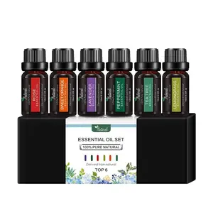 Free Sample 100% Natural Pure Organic Essential Oil Set 10mL Skin Care Aromatherapy Essential Oil with Private Label