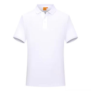 Uniforme de trabajo de hombre de algodón transpirable de secado rápido con logotipo bordado personalizado al por mayor antiarrugas para uniforme de polo - Product Image 5