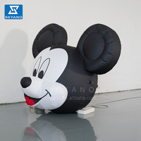 Publicité personnalisée mascotte gonflable dessin animé souris personnages de dessins animés décoration sculpture gonflable géante