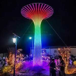 Torre de Navidad con Iluminación Decorativa LED 3D para Exteriores, Plazas y Proyectos de Paisajismo Festivo - Product Image 1