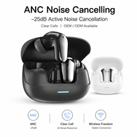Auriculares Inalámbricos OEM ODM 6.0 ANC con Cancelación de Ruido, Auriculares Intrauditivos TWS para Venta al por Mayor