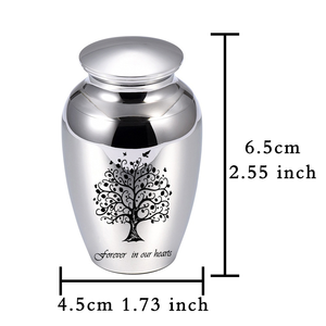 Petites urnes Arbre de Vie, mini urnes pour <span class=keywords><strong>cendres</strong></span>, urnes commémoratives pour <span class=keywords><strong>cendres</strong></span> à partager, petites urnes commémoratives. - Product Image 2