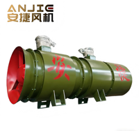 Ventilateur de circulation d'air électrique FBD pour tunnel souterrain, anti-explosion, antistatique, structure durable, 50Hz, haut débit d'air