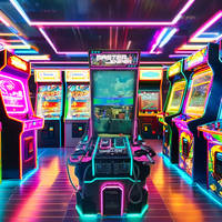 Machine de tir d'arcade de tir au fusil de précision pour deux joueurs, jeu de tir de divertissement, simulateur de compétences de tir, à vendre