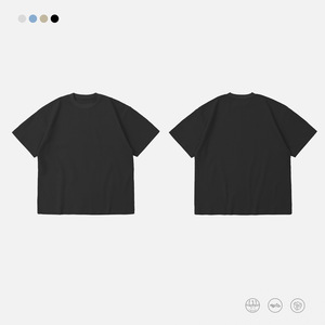 T-shirt Sportiva Minimalista Serie 26SS in Tessuto Waffle Traspirante ad Asciugatura Rapida, Vestibilità Ampia, Casual, Tinta Unita, Manica Corta - Product Image 5