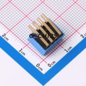 DT-04LT DIP Switch Through hole Component (THT),P=2.54mm Switch Flat Toggle, Raised Type Single Pole Single Throw 4 2.54mm - Product Image 2