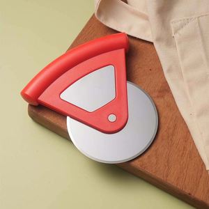 Cortador de Pizza Kingwise Personalizado al por Mayor, Rueda de Acero Inoxidable Superafilada con Protector de Cuchilla, Herramientas para Queso - Product Image 4