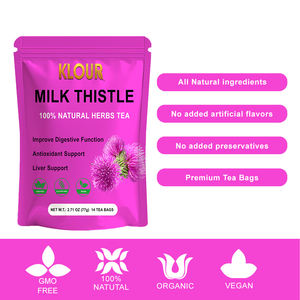 Kantung teh herbal bunga Elderflower kering organik Premium bantuan alergi pernapasan dengan benang susu mendukung kekebalan pencernaan - Product Image 5