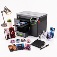 Printer UV A3 Kompak Baru dengan Pengeringan UV LED, Pencetakan Efisien, Cocok untuk PVC, Logam, Akrilik, dan Material Lainnya, Flatbed