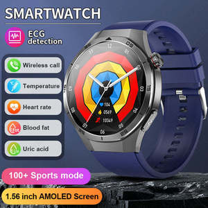 Nuevo Reloj Inteligente ET456 2025 con ECG, Llamada SOS, Acceso NFC, Resistencia al Agua IP68, Pantalla AMOLED y Funciones de Salud - Product Image 3