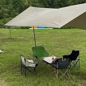 Mesa de acampamento dobrável 4Ft portátil ajustável para eventos ao ar livre mesa dobrável para piquenique e bar moderna