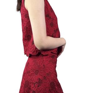 ชุดเซ็ตสองชิ้นสไตล์ลำลองสำหรับผู้หญิงแบบใหม่สำหรับฤดูร้อน OEM ชุดเดรสแขนกุด - Product Image 5