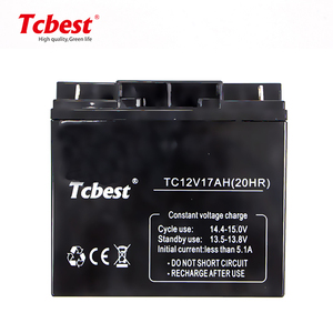 Batteries au plomb scellées OEM en gros <span class=keywords><strong>12V</strong></span> <span class=keywords><strong>17Ah</strong></span> pour systèmes d'alimentation de motos et équipements médicaux d'urgence en stock - Product Image 1