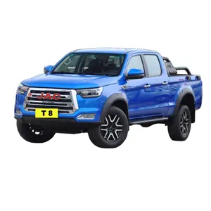 Wholesale New Energy Vehicle Jac T8 T6 Pickup Truck 2.0t 8-Speed Automatic Diesel 4x4 Off-road Capability