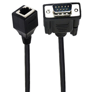 สายเคเบิลอะแดปเตอร์ DB9 เป็น RJ45 ขนาด 15 ซม. ขั้วต่อ D-Sub สำหรับการขยายพอร์ตอนุกรม - Product Image 2