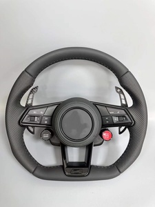 Volante Deportivo de Fibra de Carbono Real con Cuero y LED para Golf 8 GTI 2020, Compatible con Golf MK8 GTI R GTE <span class=keywords><strong>GTD</strong></span> Jetta Passat CC - Product Image 4