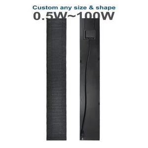 Panneau photovoltaïque <span class=keywords><strong>Renogy</strong></span> personnalisable en forme de bande longue 20W 0,5W-100W, panneaux solaires flexibles portables pliables à film mince - Product Image 3
